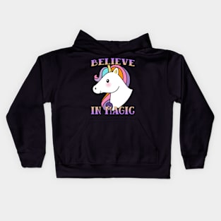 believe in magic Kids Hoodie